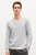 Iris Von Arnim Men's Sean Cashmere V-Neck Sweater in Silver, Size Large Iris Von Arnim Men's Sean Cashmere V-Neck Sweater in Silver, Size Large