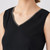 Fabiana Filippi Jersey Tank Top in Black, Size 44