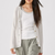 Fabiana Filippi Organic Cotton Cardigan in Dune, Size 42