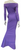 Chiara Boni La Petite Robe Silveria Gown in Violet, Size 42