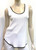 Fabiana Filippi Ribbed Trim Embellished Jersey Tank Top in White