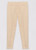 Fabiana Filippi Cuffed Embellished Linen Trousers in Desert, Size 48