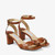 Jimmy Choo Drya 65 Vachetta Leather Sandals in Cuoio, Size 38 Jimmy Choo Drya 65 Vachetta Leather Sandals in Cuoio, Size 38