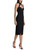 Chiara Boni La Petite Robe Shams Dress in Black, Size 40/44