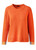 Akris Knit Cashmere Pullover in Poppy Red, Size 10 Akris Knit Cashmere Pullover in Poppy Red, Size 10