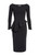 Chiara Boni La Petite Robe Deirdrelene Dress in Black, Size 40