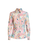 Etro Cotton Shirt with Butterfly Wing in Beige, Size 46