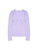 Jil Sander Long Sleeve V-neck Sweater in Lilac, Size 32 (US 2)