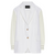 Fabiana Filippi Linen Jacket in White, Size 46 Fabiana Filippi Linen Jacket in White, Size 46
