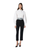 Carolina Herrera High-Waisted Skinny Pants in Black, Size 14