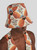 Etro Jacquard Bucket Hat in Orange
