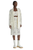 Ermanno Scervino Macramé Wool Cardigan in Off White, Size Small 