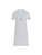 Oscar de la Renta Polo Knit Dress in Ivory/Celeste, Size Medium