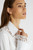 Ermanno Scervino Poplin Shirt With Cut-Out Embroidery in White