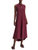 Dorothee Schumacher Summer Cruise Dress in Burgundy
