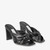 Jimmy Choo Avenue 85 Nappa Leather Mules in Black
