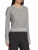 Fabiana Filippi Crewneck Long Sleeve Sweater in Roccia, Size 44