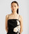 Erdem Asymmetric Draped Wool Midi Dress in Black, Size 2 Erdem Asymmetric Draped Wool Midi Dress in Black, Size 2