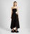 Erdem Asymmetric Draped Wool Midi Dress in Black, Size 2 Erdem Asymmetric Draped Wool Midi Dress in Black, Size 2