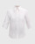 Dorothee Schumacher Poplin Power Blouse in Pure White, Size 2