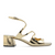 Jimmy Choo Azilia 45 Liquid Metal Leather in Gold Jimmy Choo Azilia 45 Liquid Metal Leather in Gold