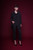 Chiara Boni La Petite Robe Diade Printed Jacket in Black Jeans, Size 50 Chiara Boni La Petite Robe Diade Printed Jacket in Black Jeans, Size 50