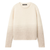 Iris Von Arnim Vascara Degradé Cashmere-Silk Sweater in Ecru/Alabaster