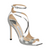 *MADE TO ORDER* Jimmy Choo Azia Liquid Metal Leather Sandals