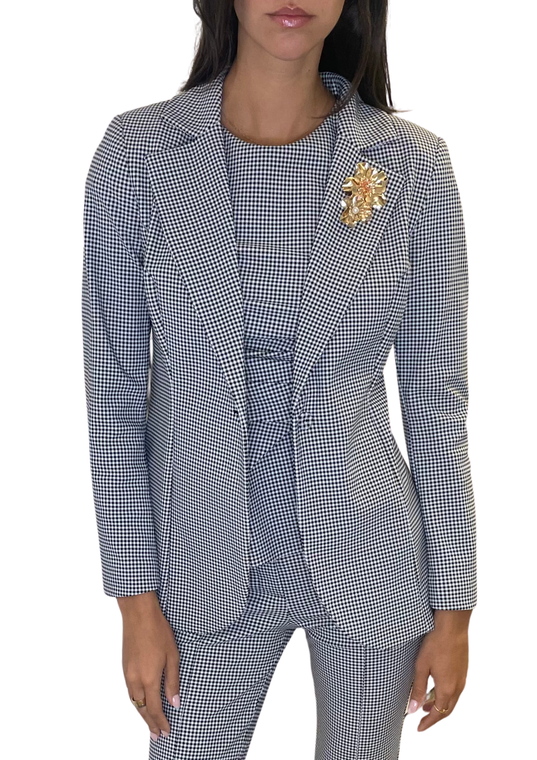 *VIRTUAL TRUNK SHOW* Chiara Boni La Petite Robe Lua BTN SJE Print BR Jacket