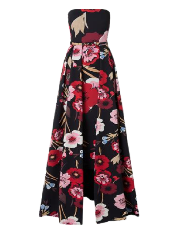 *VIRTUAL TRUNK SHOW* Chiara Boni La Petite Robe Lucyla Print Long ZP Gown