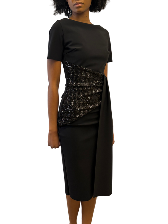 *VIRTUAL TRUNK SHOW* Chiara Boni La Petite Robe Sedva Paillettes ZP Dress
