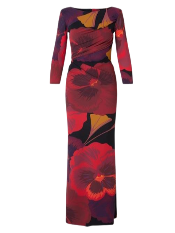 *VIRTUAL TRUNK SHOW* Chiara Boni La Petite Robe Soleo Print Long ZP Gown