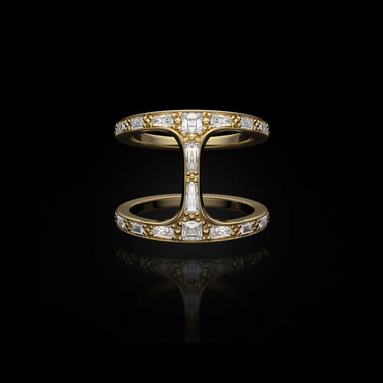 *RESERVE TODAY* Hoorsenbuhs 18K Gold Phantom Baguette