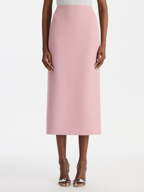 *VIRTUAL TRUNK SHOW* Oscar de la Renta Double Face Wool Pencil Skirt