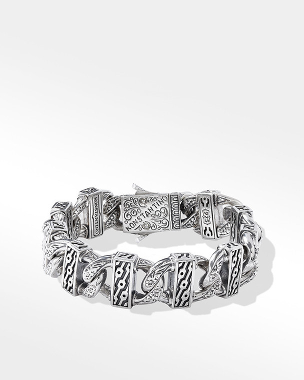 Konstantino Sterling Silver Anchor Chain Bracelet
