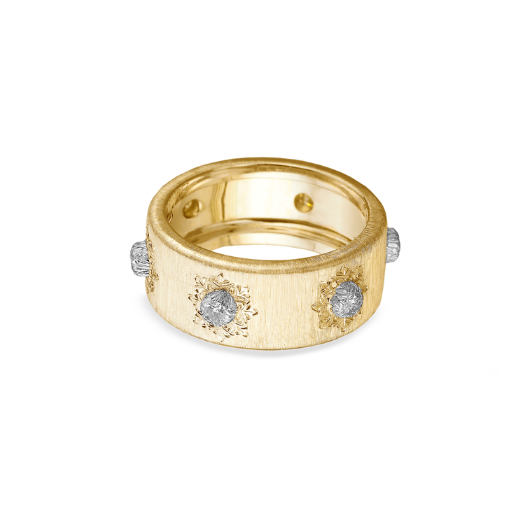 Buccellati Macri Classica 18K Yellow Gold Eternelle Ring (8mm), Size 57