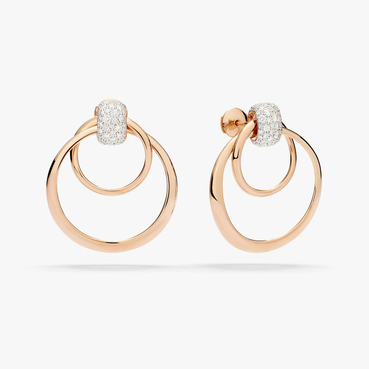 Pomellato Together 18K Rose Gold Earrings