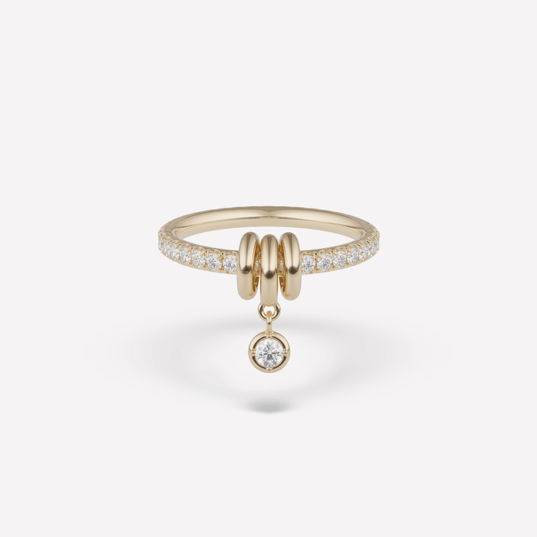 *SHOP & SIP*Spinelli Kilcollin Pia YG Pavé Ring
