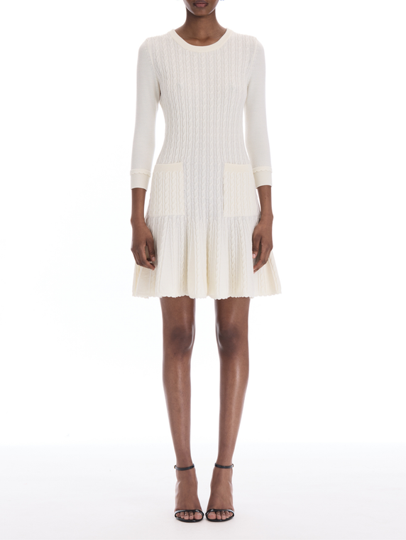 *VIRTUAL TRUNK SHOW* Oscar de la Renta Mini Cable Knit Dress