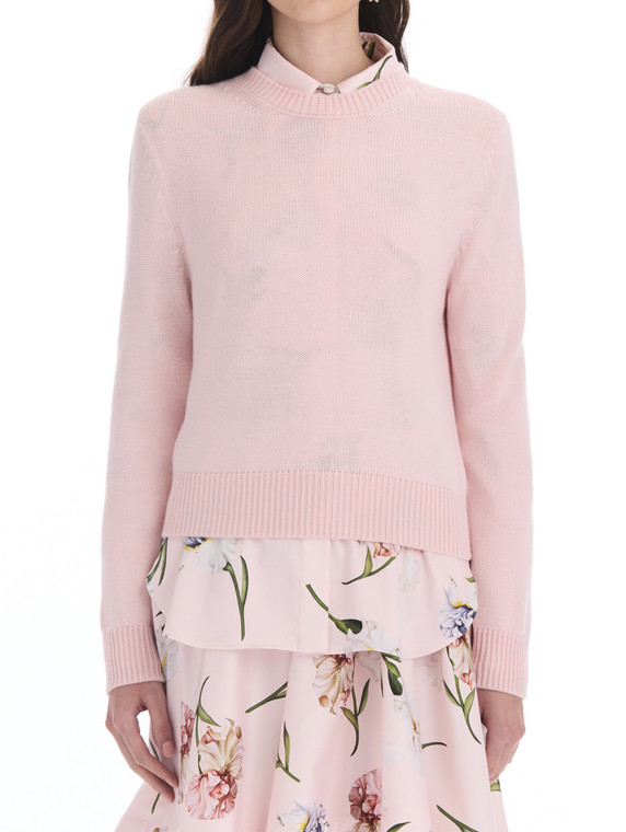 *VIRTUAL TRUNK SHOW* Oscar de la Renta Open Back Pullover