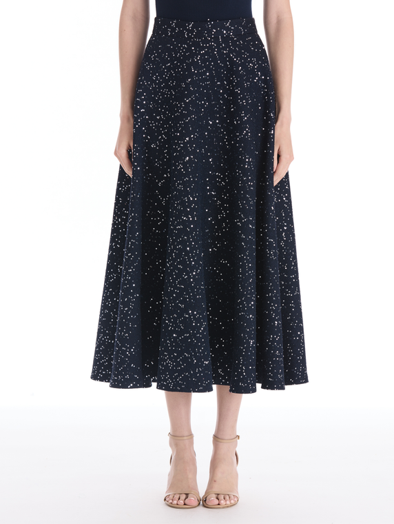 *VIRTUAL TRUNK SHOW* Oscar de la Renta Sequin Tweed A Line Skirt