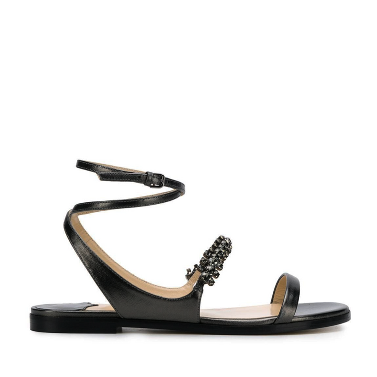 Jimmy Choo Abira Flat Sandal, Size 40