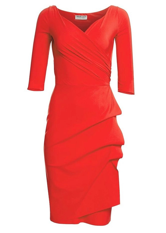 Chiara Boni La Petite Robe Florien Dress in Passion, Size 42