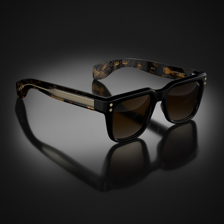 *RESERVE TODAY* Hoorsenbuhs Model V Eyewear in Black/Tokyo Tortoise Temples