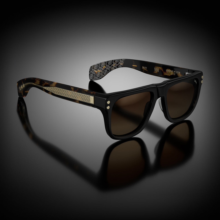 *RESERVE TODAY* Hoorsenbuhs Model VIII Eyewear in Black/Tokyo Tortoise Temples