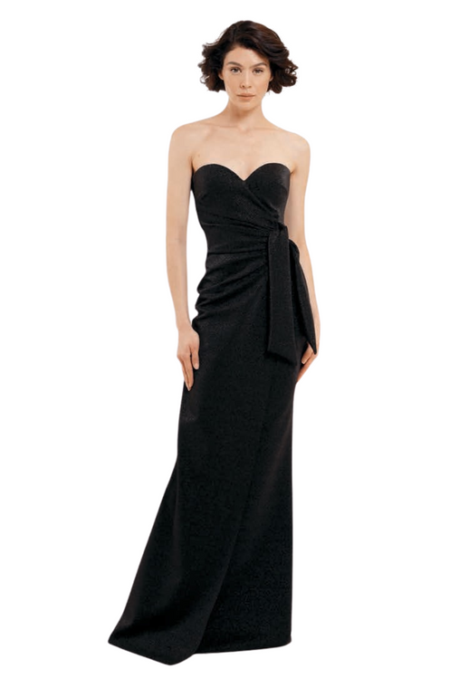 *VIRTUAL TRUNK SHOW* Chiara Boni La Petite Robe Kalos Sugar Long Gown in Hematite