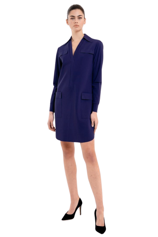 *VIRTUAL TRUNK SHOW* Chiara Boni La Petite Robe Feone Dress in Iris