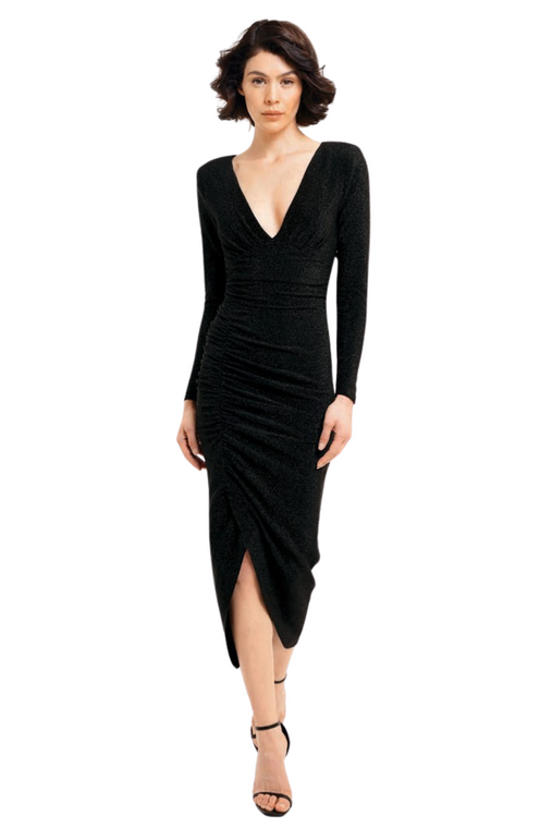 *VIRTUAL TRUNK SHOW* Chiara Boni La Petite Robe Donne Starry Midi Dress in Black