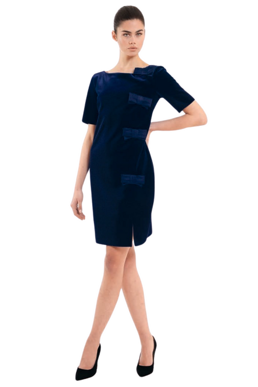 *VIRTUAL TRUNK SHOW* Chiara Boni La Petite Robe Ericah Velvet RA ZP Dress