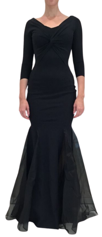 *VIRTUAL TRUNK SHOW* Chiara Boni La Petite Robe Jenese Org Long MM Dress